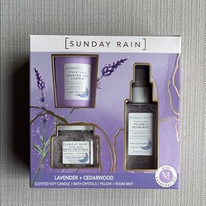 Sunday Rain Lavender & Cedarwood Set